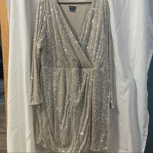 City Chic shimmer dress size XXL/24